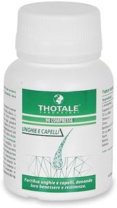Integratore Capelli e Unghie - 90 Compresse - 3 mesi di trattamento - Con Biotina, Rame e Zinco - Vitamine per crescita e anticaduta capelli, unghie sane e forti