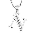 YFN Initial N Pendant Necklace in S