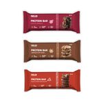 Fuelled Protein Bar 15 g (Pack of 18 x 50 g) Mixed Bundle/Healthy Snacks / 100% Whey Protein/High Protein, Low Carbs, Low Calorie & High Fibre