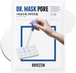 ROVECTIN Dr. Mask Pore for Sebum Control and Pore Treatment, Hydrating, Pore Tightening(Pack of 5 each)