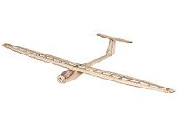 Dancing Wings Hobby 1.5M Balsa wood Griffin kit with 4M Film with Power System + 8Inch Folded prop