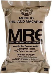 Kit de Supervivencia, ración de Alimentos de Emergencia, Militar, ejército EE.UU, MRE, NATO, 1-24 - 3# Chicken, Noodles and Vegetables, in Sauce