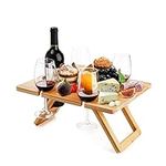 Bamboo Travel Picnic Table 48x38x25