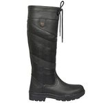 Bow & Arrow B&A Caitlan Country Boots | Ladies Womens Easy Stretch Waterproof Winter Amberley Fashion | Equestrian Long Riding Boots Yard Muck Leather