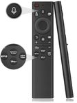 Voice Remote Control for All Samsung Smart TVs, Universal Remote Replacement for All Samsung TV Curved Frame UHD QLED LED 4K 8K Smart TVs, 4 Shortcut Buttons