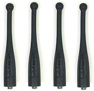 Antenna for Motorola 7-800 GPS and APX 764-870MHz Singla Band (NAR6595A Stubby) by KCTIN (4 Packs)