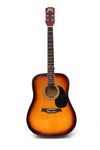 RayGar 41'' Full Size 4/4 Sunburst Acoustic Guitar Dreadnought Steel String Beginner Guitar Package Pack - New