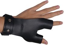 TOPARCHERY Archery Hand Guard Protector Shooting Glove Black for Left Hand (Black)