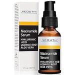 YEOUTH Niacinamide Serum for Face with Hyaluronic Acid, Hydrating Multitasking B3 Serum, Face Serums for Women & Men, Serum Visage, Skin Serum 1oz