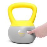 PROIRON Soft Kettlebell 2kg, 4kg, 6kg, 8kg, 10kg, Kettle Bells with Iron Sand, Non-slip Handle, kettle weights for Fitness, Exercise, Workout, Home Gym, Strength Training, Bodybuilding Weight Lifting