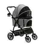 i.Pet Pet Stroller, 3 in 1 Cat Dog 