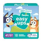 Pampers Easy Ups Training Underwear Boys 4T-5T 18 Count (Packaging May Vary)