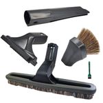 EZ SPARES 4Pcs Compatible with Rainbow, Crevice Tool,Dusting Floor Brush,Cleaning Wand Accessories,Vacuum Attachments.