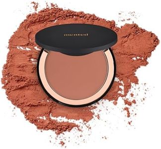 Mented Cosmetics Made in Italy, Cruelty Free Makeup, Vegan, Paraben Free, Shimmer Bronzer, Highlighter Bronzing Powder Palette for Face with Vitamin E + A, 0.35oz/10g, Vacay
