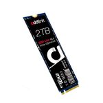 addlink S90 Lite 2TB M.2 2280 PCIe Gen4 NVMe Internal Gaming SSD, Up to 5000 MB/s, 3D TLC NAND, High Performance, Laptop & Desktop (PC) Compatible, Internal Solid State Drive (auk2TBS90M2P)