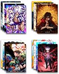 VEENSHI set of 20 anime wall posters | mix posters of anime | naruto | onepiece | demon slayer| attack on titan| jujutsu kaisen and more | 300 GSM Thick Anime Posters