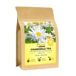 FullChea - Chamomile Tea bags, 50 Teabags - Pure & Natural Chamomile Flower Herbal Tea - Non-GMO - Caffeine-free