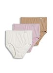 Jockey Women's Underwear Elance Brief - 3 Pack, Cosmetic, 6