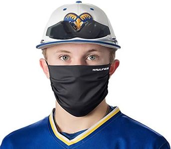 Rawlings Sports Performance Face Mask, Black (Adult/Large)