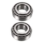 uxcell LM12749/LM12710 Tapered Roller Bearing Cone and Cup Set 0.8656" Bore 1.781" O.D. 0.61" Width 2pcs