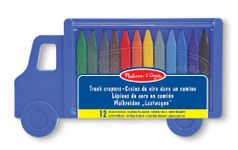 Melissa and Doug Truck Crayon Set - 12 Colors