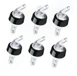 Chabrias Bottle Pourers, Quick Shot Spirit Measure Pourer Spouts Drinks Wine Cocktail Alcohol Automatic Dispenser Home Bar Tools UK Made (6 x 35ml)