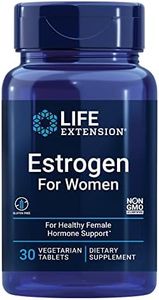 Life Extension Estrogen For Women For Healthy Female Hormone Support 30 Vegetarian Tablets