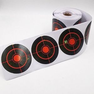 250X/Roll Splatter Target Stickers, Adhesive Shooting Targets Paper for BB Gun, Pellet Gun, Airsoft, Rifle Shooting Practice