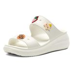 Campus Women's GCW-7004 White Clogs - 7UK/India 1 Pair