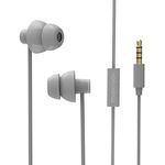 MAXROCK Sleeping Headphones, In-ear Sleep Earplug Earphones Soft Earbuds with Mic Noise Cancelling Sleep Earphones for Side Sleeper, Insomnia, Snoring, Air Travel, Bedtime Listening… (gray)