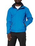 Regatta Men's Regatta Professional Dover Fleece Lined Waterproof Jacket Plain Turtleneck Long Sleeve Jacket, Blue (Oxford Blue), Large