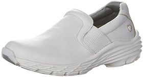 Nurse Mates Women's Harmony Medical Professional Shoes, White, 8 M US