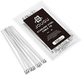 Metal Zip Ties 11.8 inch 100pcs 304