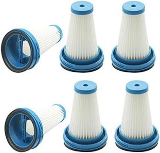 EZ SPARES 6Pcs Replacement for Black&Decker,VC2920 Hepa Filter H12, for 2-in-1 Cordless Stick Vacuums # SVF11 Attachment