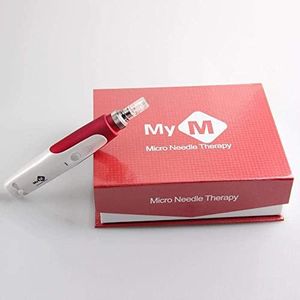 R A Products MyM Derma Pen with 2 Extra 12 Needles Cartridges Derma Pen | Mesopen for Anti Aging | Skin Facial Care | Skin Rejuvenation