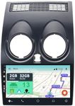 YUNTX Android 13 Car Stereo Fit for Nissan Qashqai J10(2008-2014)-[Built-in CarPlay/Android auto/GPS]- Camera-IPS 2.5D 9”Touchscreen-DAB/MirrorLink/Bluetooth 5.0/Steering Wheel Control/WiFi/USB/4G
