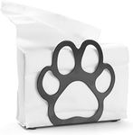 Ctpeng Cute Napkin Holder for Table,Paw Paper Napkin Holder for Paper,Party,Serviette Dispenser for Kitchen Restaurant Picnic(black,metal)