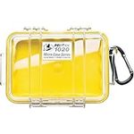Pelican 1020 Micro Case (Yellow/Cle
