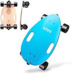 Elos EL623 Mini Longboard Cruiser Skateboard Complete Lightweight, Ocean Green