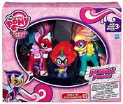 My Little Pony Toy - Power Ponies 3 Figure Pack - Twilight Sparkle Fluttershy Spike the Dragon