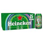 Heineken Premium Lager Beer, 15 x 440ml