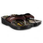 Aerofast PU Brown Casual (LA0878) Slippers for Women - 36 EU