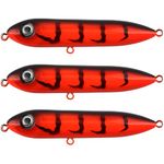 Catfish Rattling Line Float Lure for Catfishing, Demon Dragon Style Peg for Santee Rig Fishing, 4 inch (3-Pack, Demon Tiger)