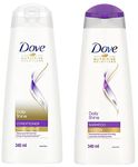 Dove Daily Shine Conditioner, 335/340 ml (volume may vary) & Dove Daily Shine Shampoo 340 ml,