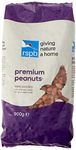 RSPB Premium Peanuts 900 grams Wild bird Food, supporting RSPB Charity, Re-sealable & recyclable pouches, for use in Garden & outdoors. Perfect for Feeders, ground feeders & bird tables