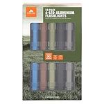 Ozark Trail 6-LED Aluminum FLASHLIGHTS Including Batteries - 10 Pack