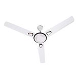 Crompton Super Briz Deco 1200 mm (48 inch) High Speed Decorative Ceiling Fan (Birkin White)