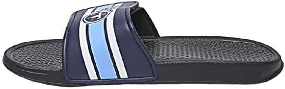 FOCO Tennessee Titans NFL Mens Stripe Legacy Sport Slide - XL