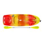 Perception Hi Five Kids Kayak - Sit on Top - Up to 120 lbs with Paddle - 6.6 ft - Sunset