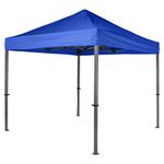 Timios Retails Outdoor/Advertising Gazebo Canopy Tent, Portable Tent, Fold able Tent (10 x 10 Ft / 3 x 3 Meter, Blue, 17 Kg)